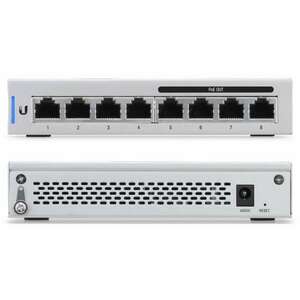 Ubiquiti US-8-60W 8x Gigabit Ethernet 4x PoE Out UniFi Switch kép