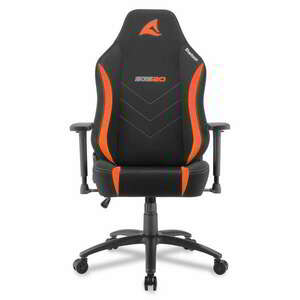 Sharkoon SKILLER SGS20 Fabric Gamer szék - Fekete/Narancssárga kép