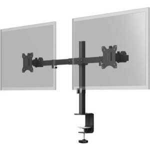 Goobay 59394 17"-32" LCD TV/Monitor asztali tartó - Fekete (2 kijelző) kép
