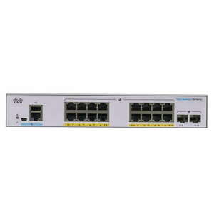 Cisco CBS350-16FP-2G PoE Gigabit Switch kép