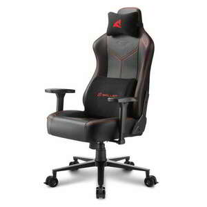 Sharkoon SKILLER SGS30 Gamer szék - Fekete/Piros kép