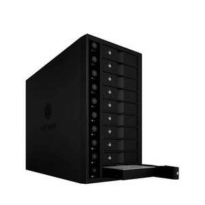 Icy Box IB-3810-C31 3, 5" USB 3.1 Külső HDD/SDD ház - Fekete kép