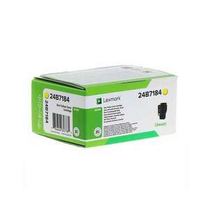 Lexmark 24B7184 Eredeti Toner Sárga kép