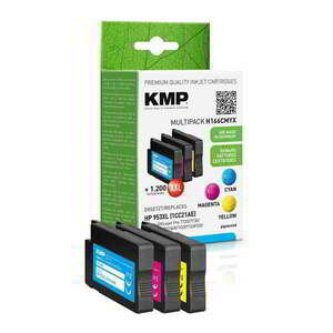 KMP H166CMYX (HP 953XL) Tintapatron Multipack - Chipes kép