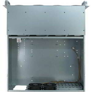 Inter-Tech 4U 4408 Fali rack szekrény 4U 480x520mm - Fekete kép