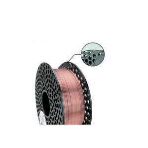 AzureFilm Filament PLA Silk 1.75mm 1 kg - Sötét réz kép