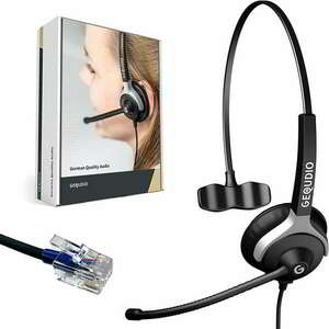 Gequdio WA9001 Mono Headset - Fekete kép
