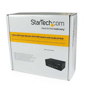 StarTech SV431TDVIUA KVM Switch - 4 port kép