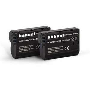 Hahnel HL-EL15HP/A/B Twin Pack akkumulátor szett (Nikon EN-EL15, ... kép