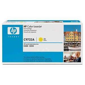 HP C9732A sárga toner kép