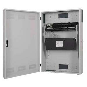 Digitus 19" Fali rack szekrény 3U 900x600 - Fehér kép