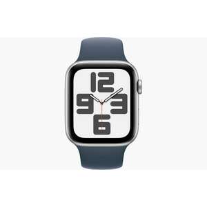 Apple Watch SE (2023) 44mm Okosóra S/M méretű szíjjal - Silver kép