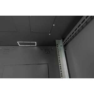 Digitus 19" Fali rack szekrény 7U 600x600mm - Fekete kép