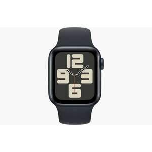 Apple Watch SE (2023) 40mm Okosóra M/L méretű szíjjal - Midnight kép