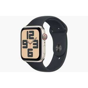 Apple Watch SE (2023) 44mm Okosóra M/L méretű szíjjal - Midnight kép