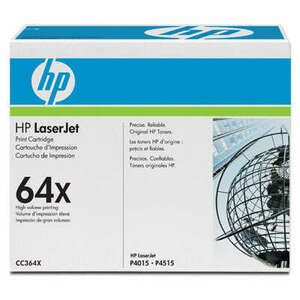 HP CC364X fekete nagykapacítású toner kép