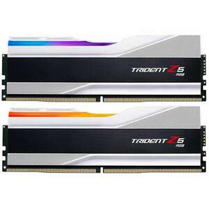 G.Skill 32GB / 8000 Trident Z5 RGB Silver DDR5 RAM KIT (2x16GB) kép