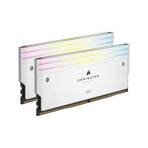 Corsair 64GB / 6600 Dominator Titanium RGB White (Intel XMP) DDR5... kép