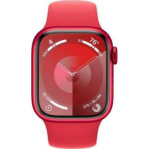Apple Watch Series 9 GPS (45mm) Okosóra - Piros Aluminium tok Pir... kép