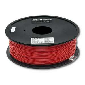 Qoltec 50674 Professional Filament PLA PRO 1.75mm 1 kg - Piros kép