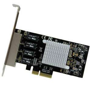 Startech ST4000SPEXI PCIe - 4x Gigebit Ethernet Hálózati kártya kép