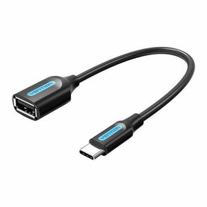 Adapter USB-C 2.0 M és F USB-A OTG Vention CCSBB 0.15m (fekete) kép