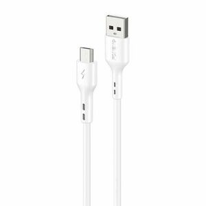 Foneng X36 USB-Micro USB kábel, 3A, 1m (fehér) kép
