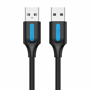USB 2.0 kábel Vention COJBF 1m Fekete PVC kép
