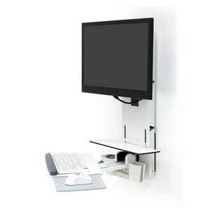 Ergotron StyleView Sit-Stand LCD falitartó billentyűzet polccal 2... kép