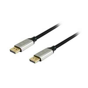 Equip 119261 DisplayPort kábel 1 M Alumínium, Fekete (equip119261) kép