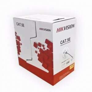 Hikvision réz CAT5 UTP kábel DS-1LN5E-S 0, 45mm tekercs 305 méter kép