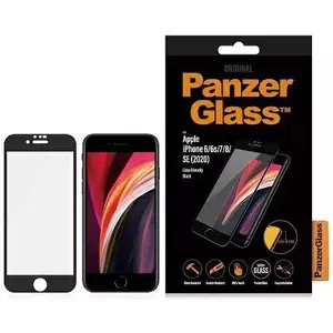 Tok PanzerGlass E2E Super+ iPhone 6/6s/7/8 /SE 2020 Case Friendly czarny/black (2679) kép