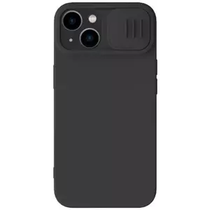 Tok Nillkin CamShield Silky Silicone Case for iPhone 15 Plus (black) kép