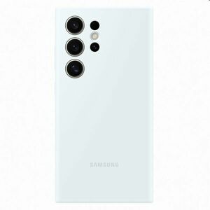 Silicone Cover tok Samsung Galaxy S24 Ultra számára, fehér - EF-PS928TWEGWW kép
