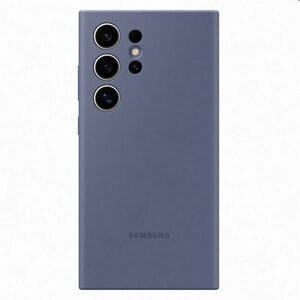 Silicone Cover tok Samsung Galaxy S24 Ultra számára, violet - EF-PS928TVEGWW kép