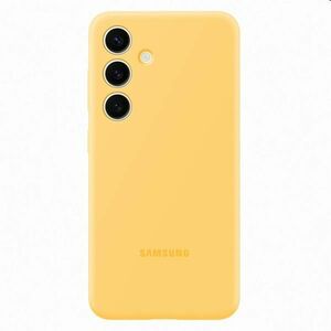 Silicone Cover tok Samsung Galaxy S24 számára, sárga - EF-PS921TYEGWW kép