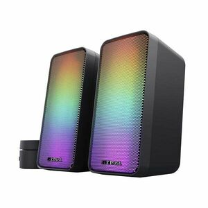 TRUST GXT 611 Wezz Illuminated Speaker Set, RGB, Fekete kép