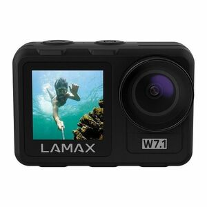 LAMAX W7.1 akciókamera, fekete kép