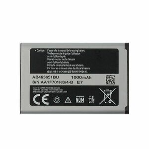 Samsung S5610, (1000mAh) eredeti akkumulátor kép