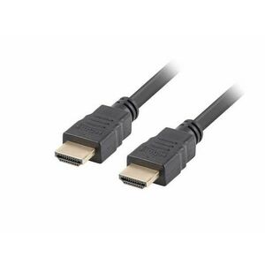 Lanberg HDMI (apa - apa) kábel 1m - Fekete kép