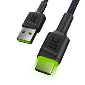 Green Cell KABGC13 USB kábel 2 M USB 2.0 USB A USB C Fekete kép