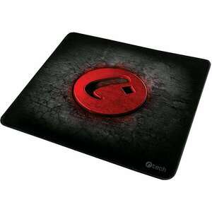 C-TECH Anthea 320 x 270 x 4 mm, 3D szövet fekete-piros gamer egérpad kép