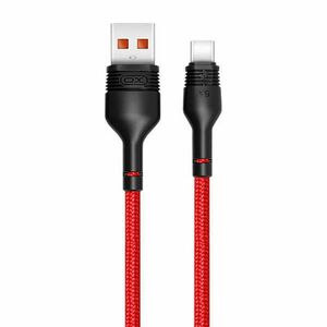 USB to USB-C cable XO NB55 5A, 1m (red) kép