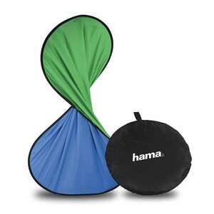 Hama 2in1 összecsukható zöld/kék háttér 150x200cm (21570) kép
