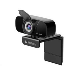 Sandberg Chat Webcam 1080P HD USB webkamera fekete (134-15) kép