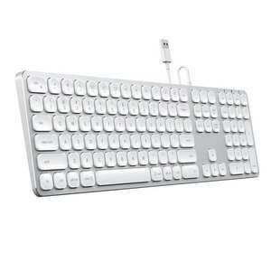 Satechi Aluminum Wired Keyboard for Mac - US - Silver kép