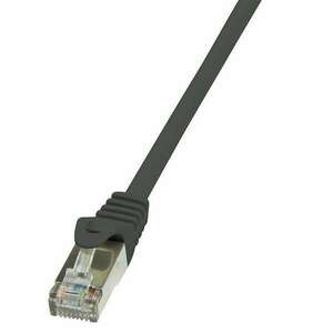 LogiLink F/UTP EconLine patch kábel Cat.6 1m fekete (CP2033S) kép