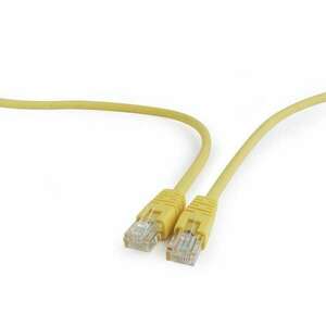 Gembird Cablexpert UTP CAT5e patch kábel 0.5m sárga (PP12-0.5M/Y... kép