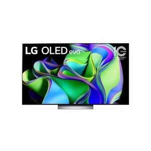 LG OLED77C31LA OLED Evo Smart 4K Televízió, 195 cm, Ultra HD, HDR... kép