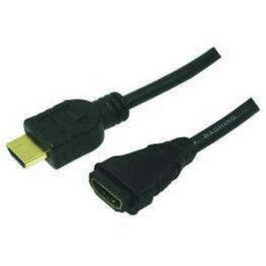 LogiLink nagy sebességű HDMI kábel Ethernettel, 5.00 méter kép